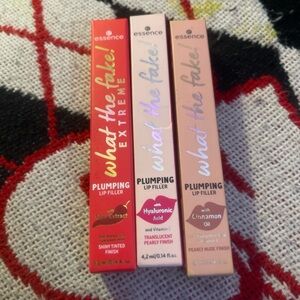 Plumping Lip Filler Set - Red, Pink, Cream